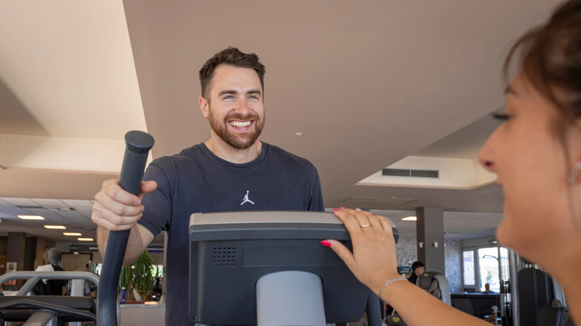 Vista della sala attrezzi della palestra Pulse Wellness di Villorba
